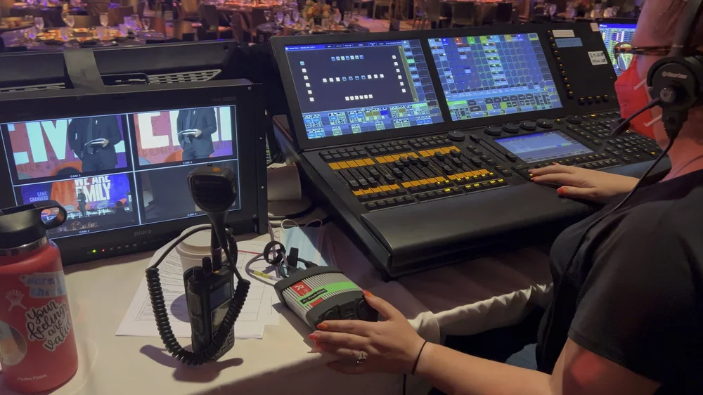 Lighting console