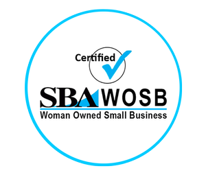 SBA certified Woman Owned Small Business